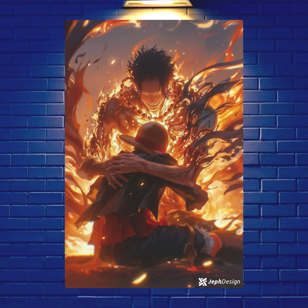 Luffy and Ace
