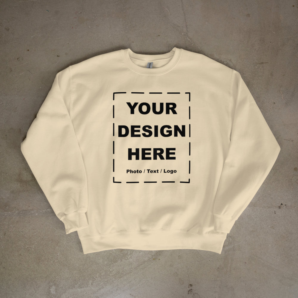 Sudadera con foto y texto personalizados - Corte unisex