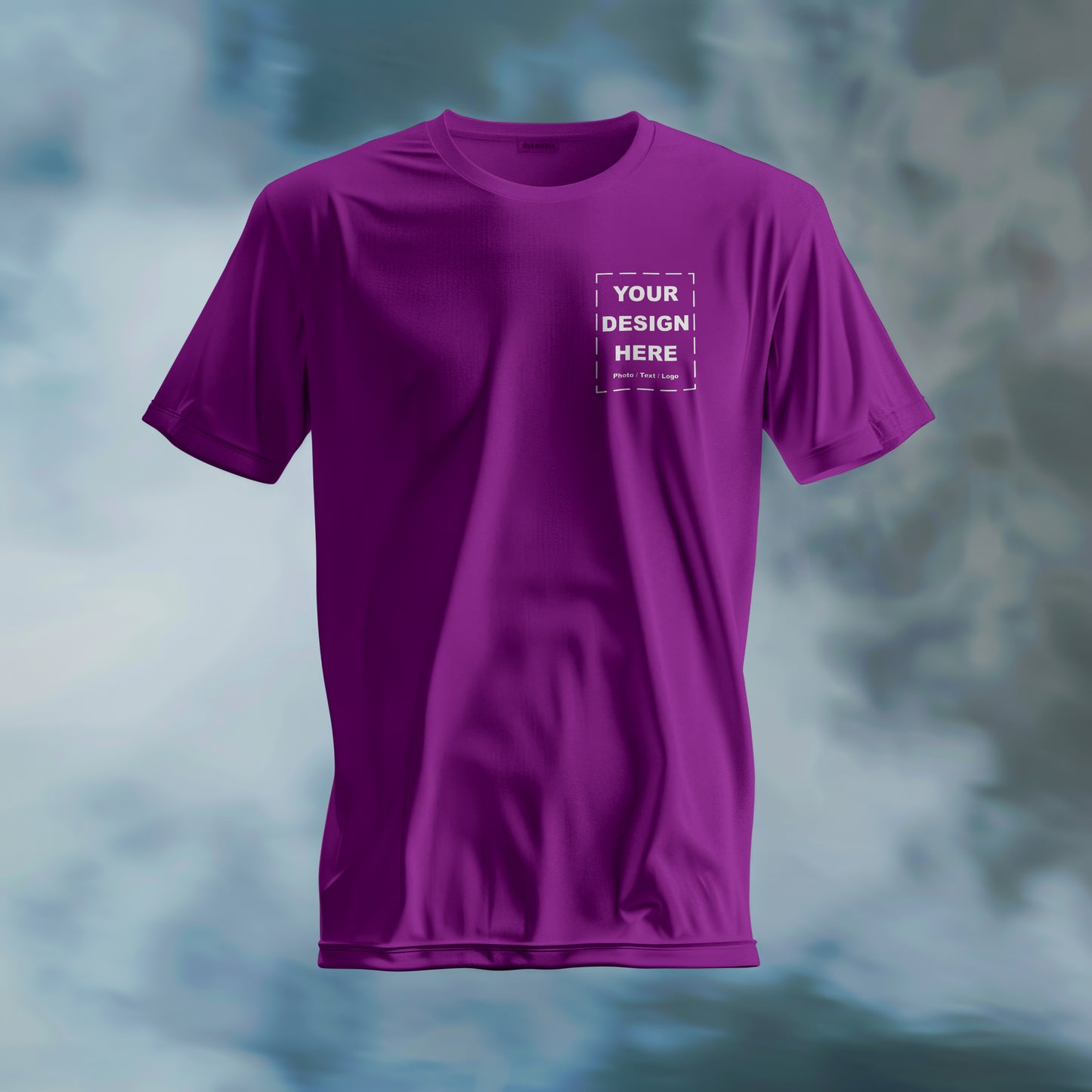 T-shirt unisexe imprimé personnalisé