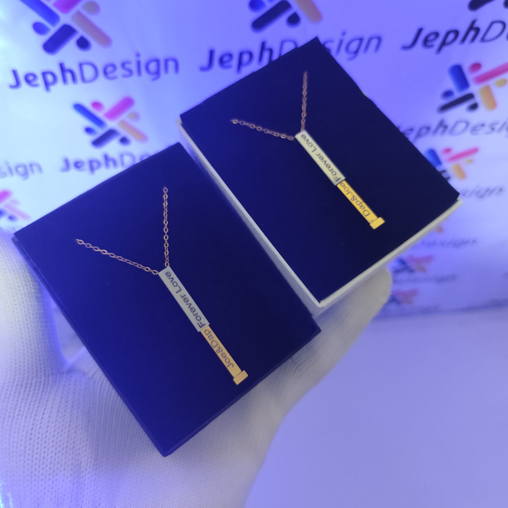 Pendentif Message Inoubliable Unisexe