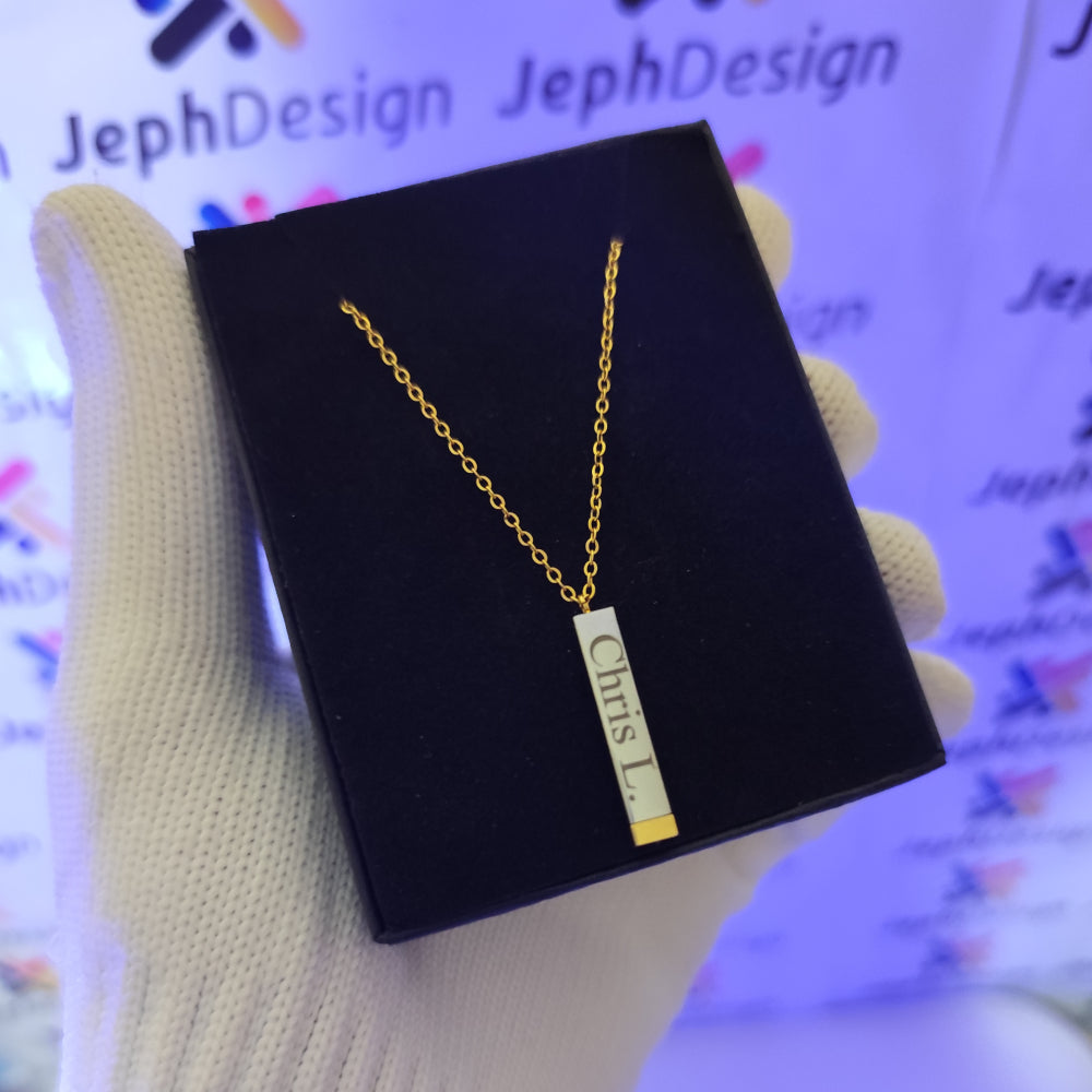 Pendentif Message Inoubliable Unisexe