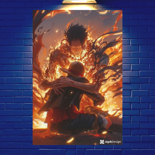 Luffy et Ace