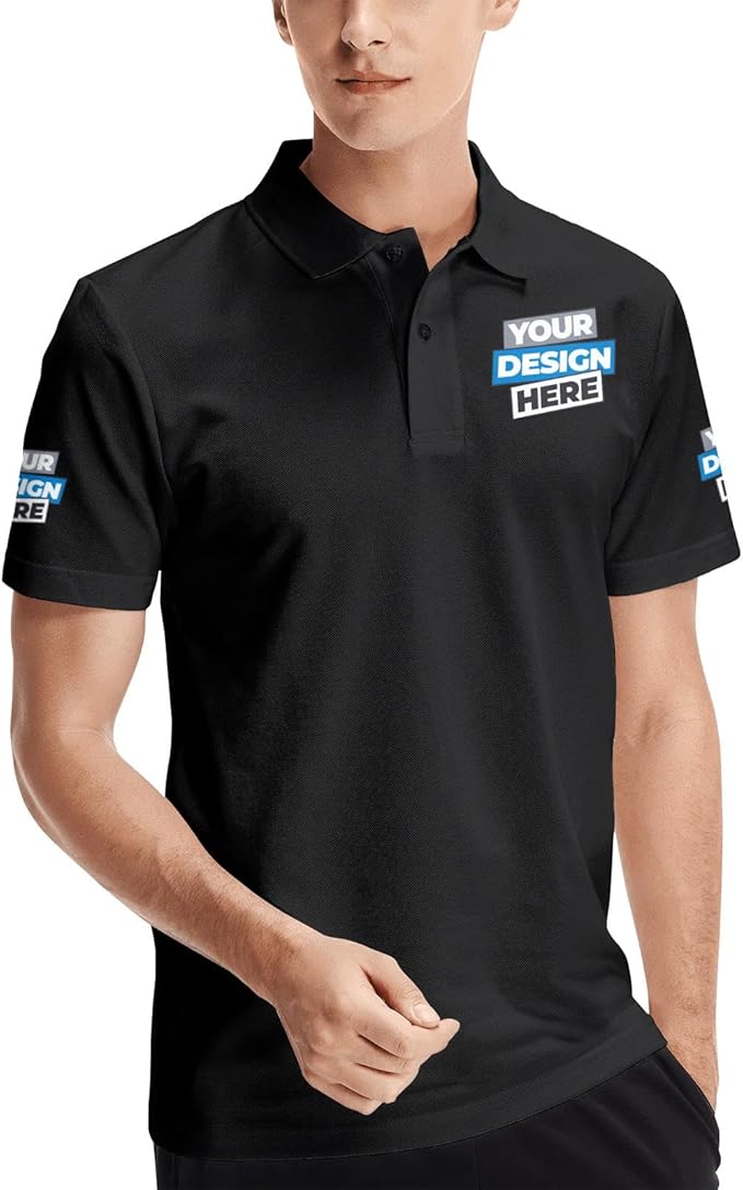 Custom Polo Shirt, School Shirt, Golf Polo Shirt, for Business, Casual Wear, and Sports Teams