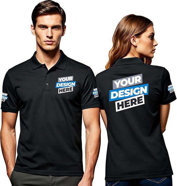 Custom Polo Shirt, School Shirt, Golf Polo Shirt, for Business, Casual Wear, and Sports Teams