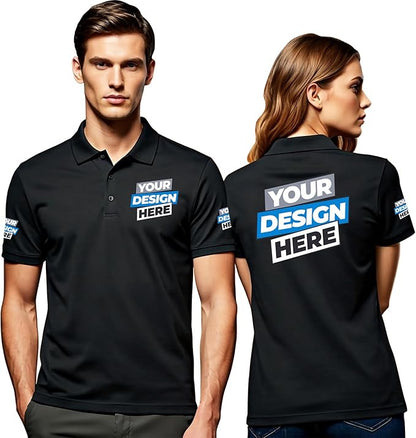 Custom Polo Shirt, School Shirt, Golf Polo Shirt, for Business, Casual Wear, and Sports Teams