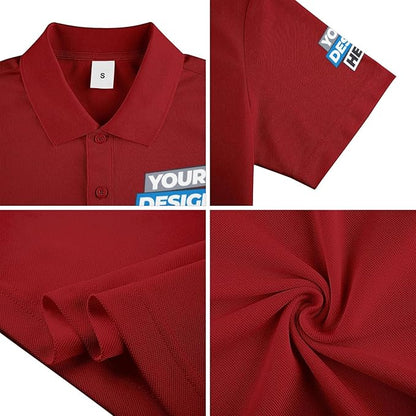 Custom Polo Shirt, School Shirt, Golf Polo Shirt, for Business, Casual Wear, and Sports Teams