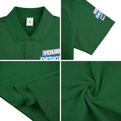 Custom Polo Shirt, School Shirt, Golf Polo Shirt, for Business, Casual Wear, and Sports Teams