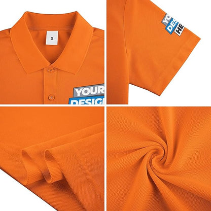 Custom Polo Shirt, School Shirt, Golf Polo Shirt, for Business, Casual Wear, and Sports Teams