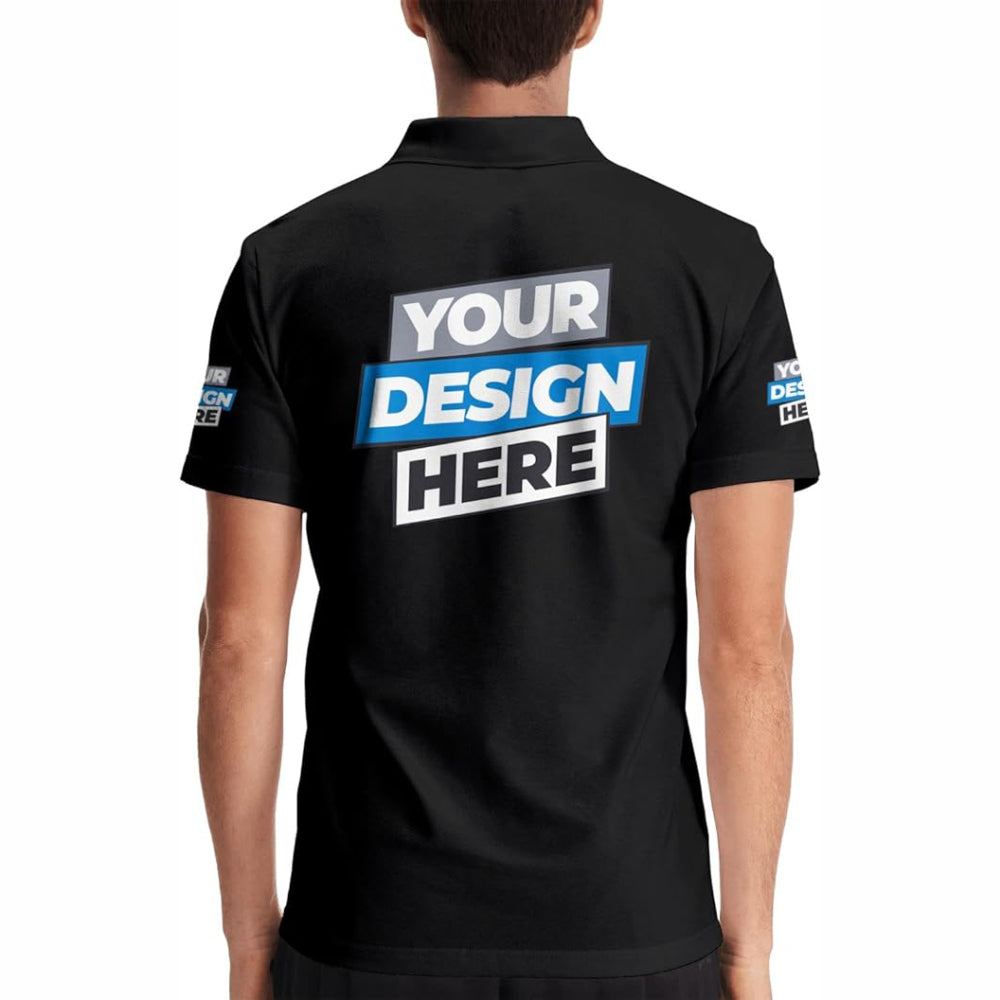 Polo personalizado, camisa escolar, polo de golf, para negocios, ropa informal y equipos deportivos