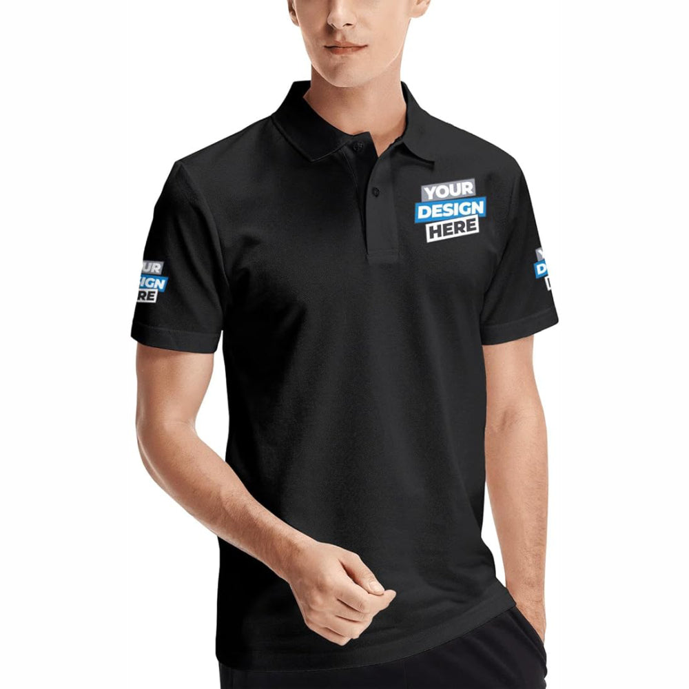 Polo personalizado, camisa escolar, polo de golf, para negocios, ropa informal y equipos deportivos
