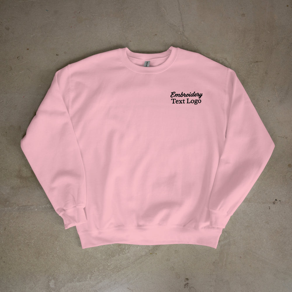 Sweat-shirt unisexe brodé personnalisé