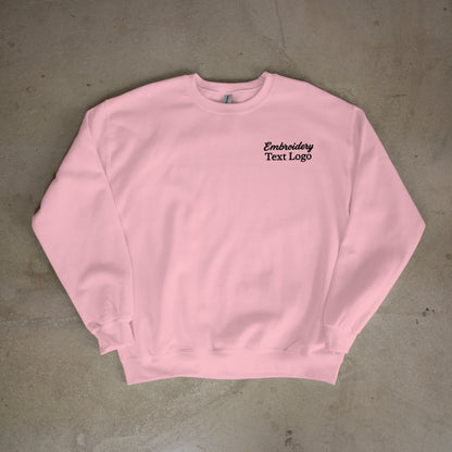 Sweat-shirt unisexe brodé personnalisé