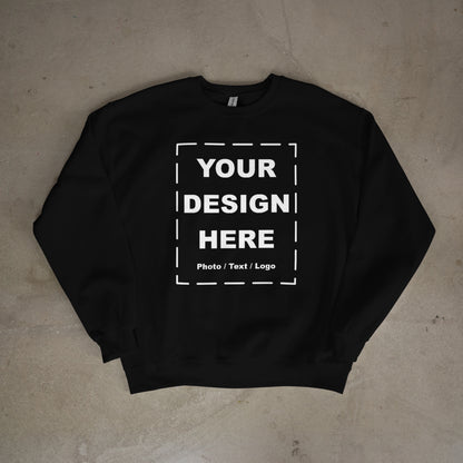 Sudadera con foto y texto personalizados - Corte unisex