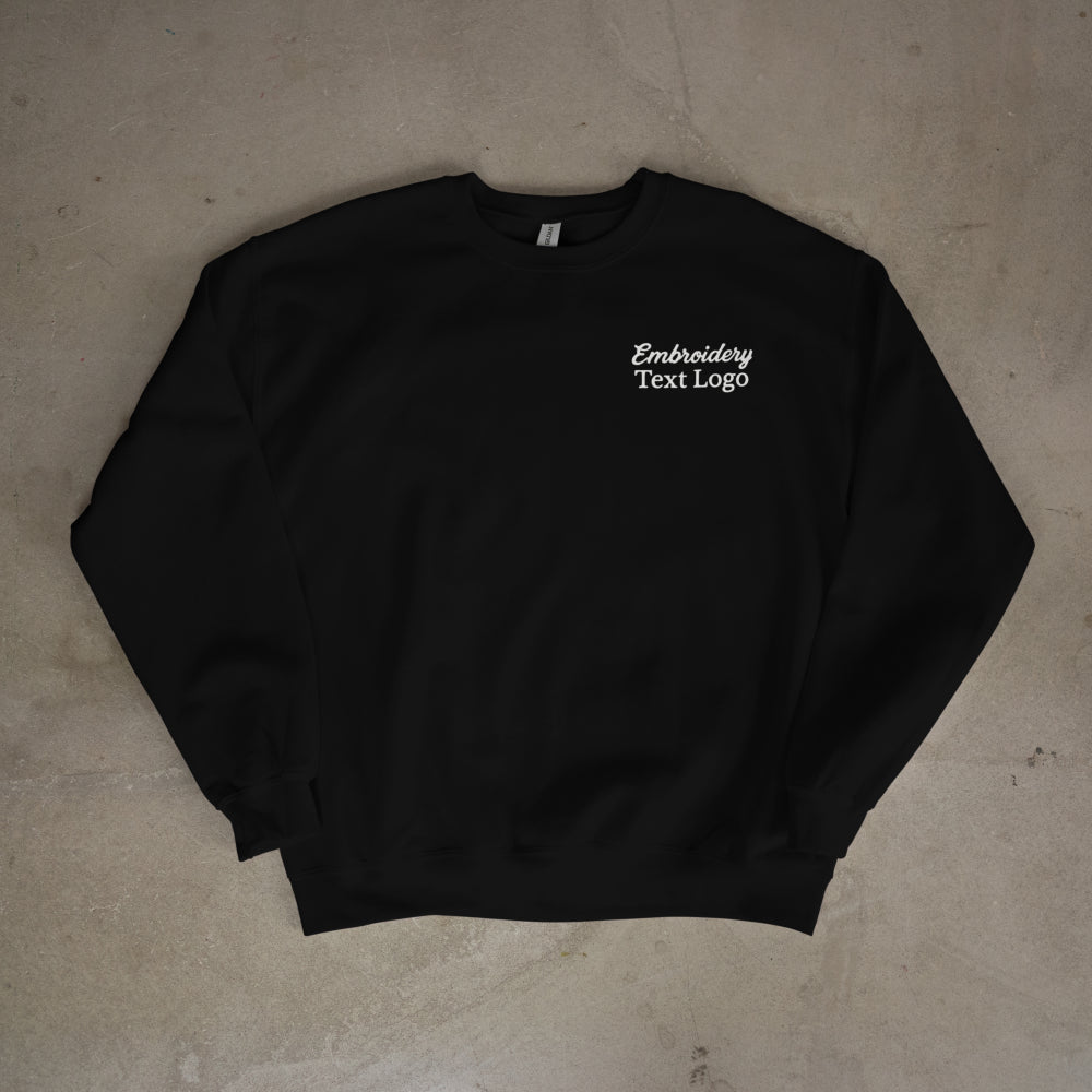 Sweat-shirt unisexe brodé personnalisé