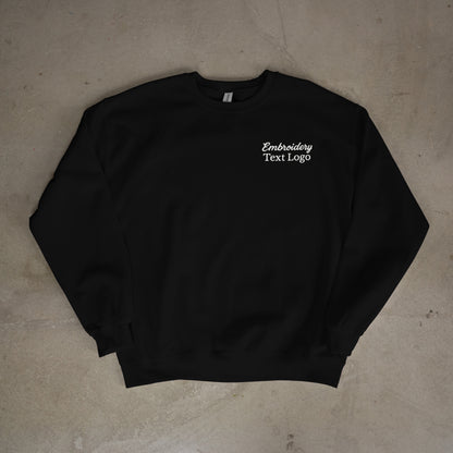 Sweat-shirt unisexe brodé personnalisé