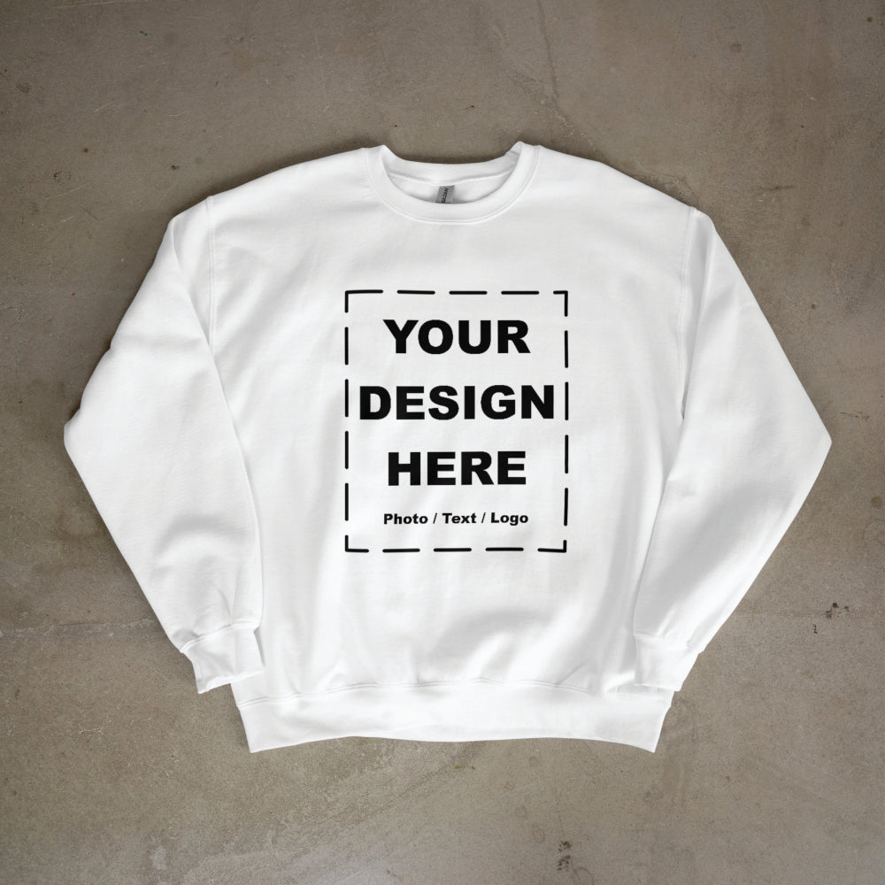 Sudadera con foto y texto personalizados - Corte unisex