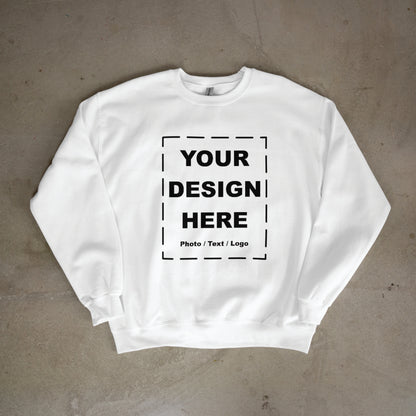 Sudadera con foto y texto personalizados - Corte unisex