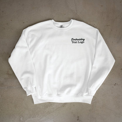 Sweat-shirt unisexe brodé personnalisé