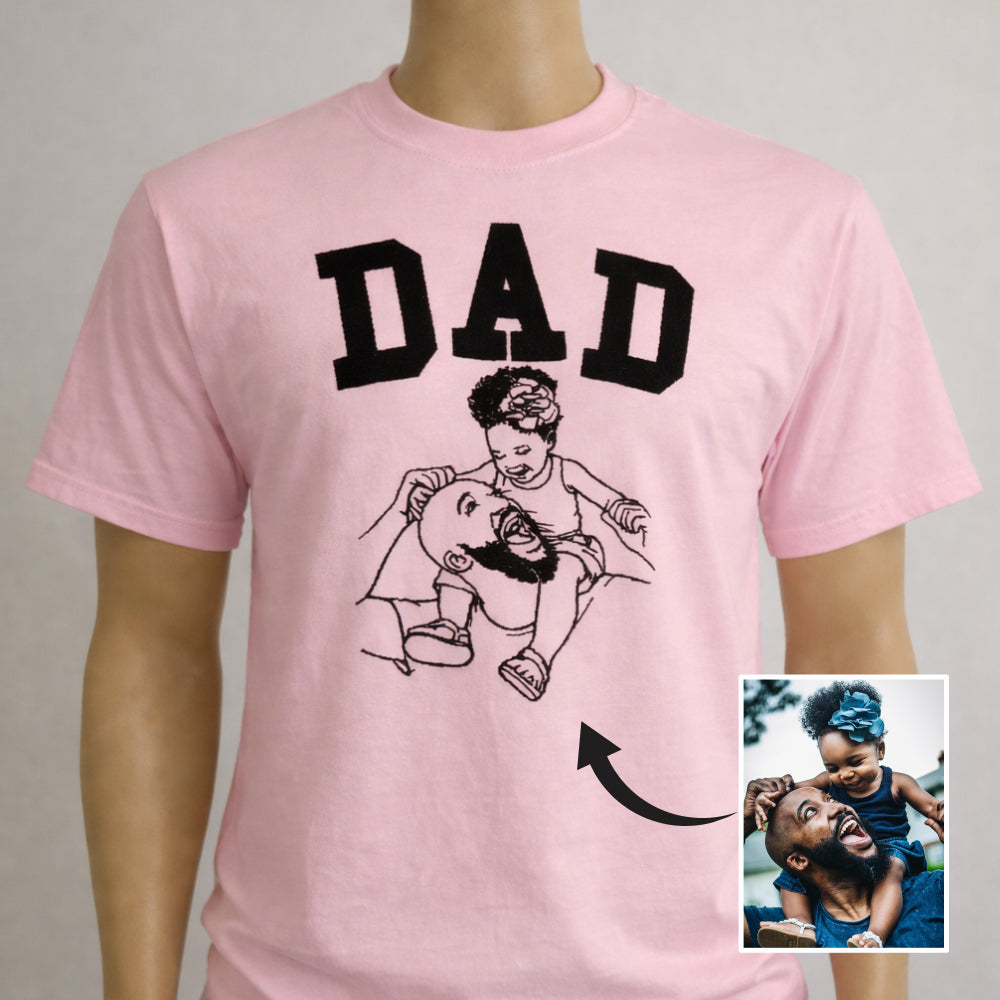 Dad t-shirt – Embroidered with Pride