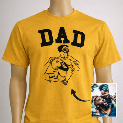 Dad t-shirt – Embroidered with Pride