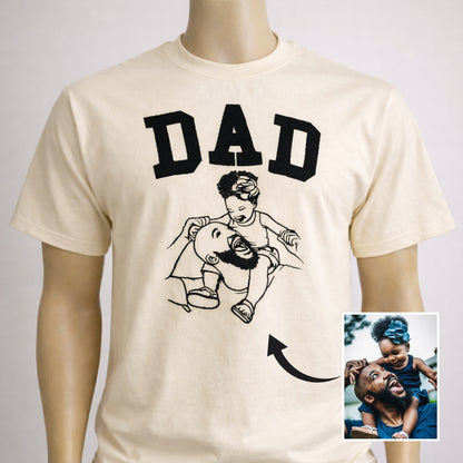 Dad t-shirt – Embroidered with Pride