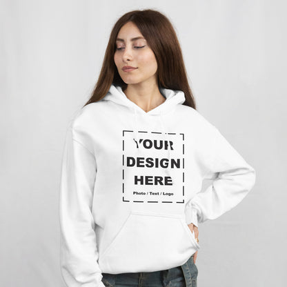 Sudadera unisex con capucha estampada personalizada
