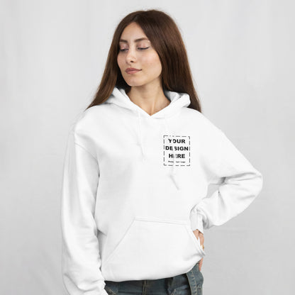 Sudadera unisex con capucha estampada personalizada