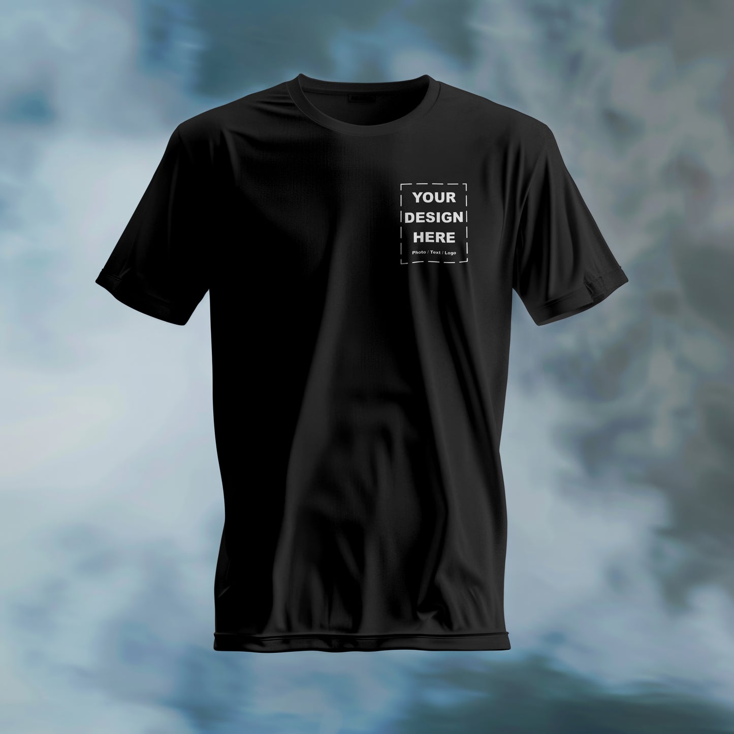 T-shirt unisexe imprimé personnalisé