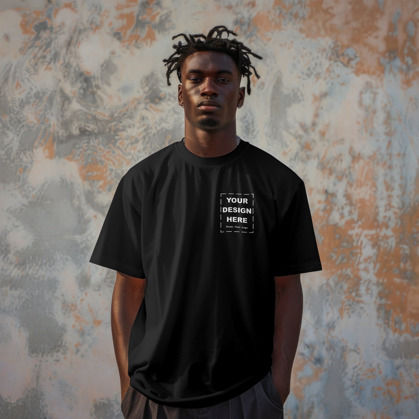 T-shirt unisexe imprimé personnalisé