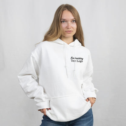 Sweat à capuche unisexe brodé personnalisé