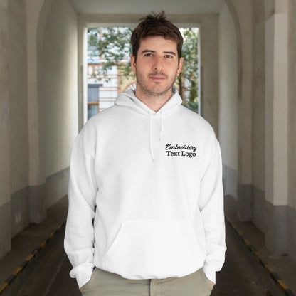 Sweat à capuche unisexe brodé personnalisé