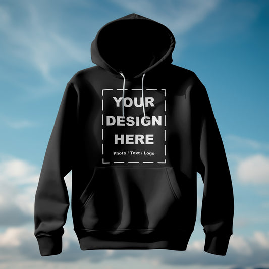 Sudadera unisex con capucha estampada personalizada