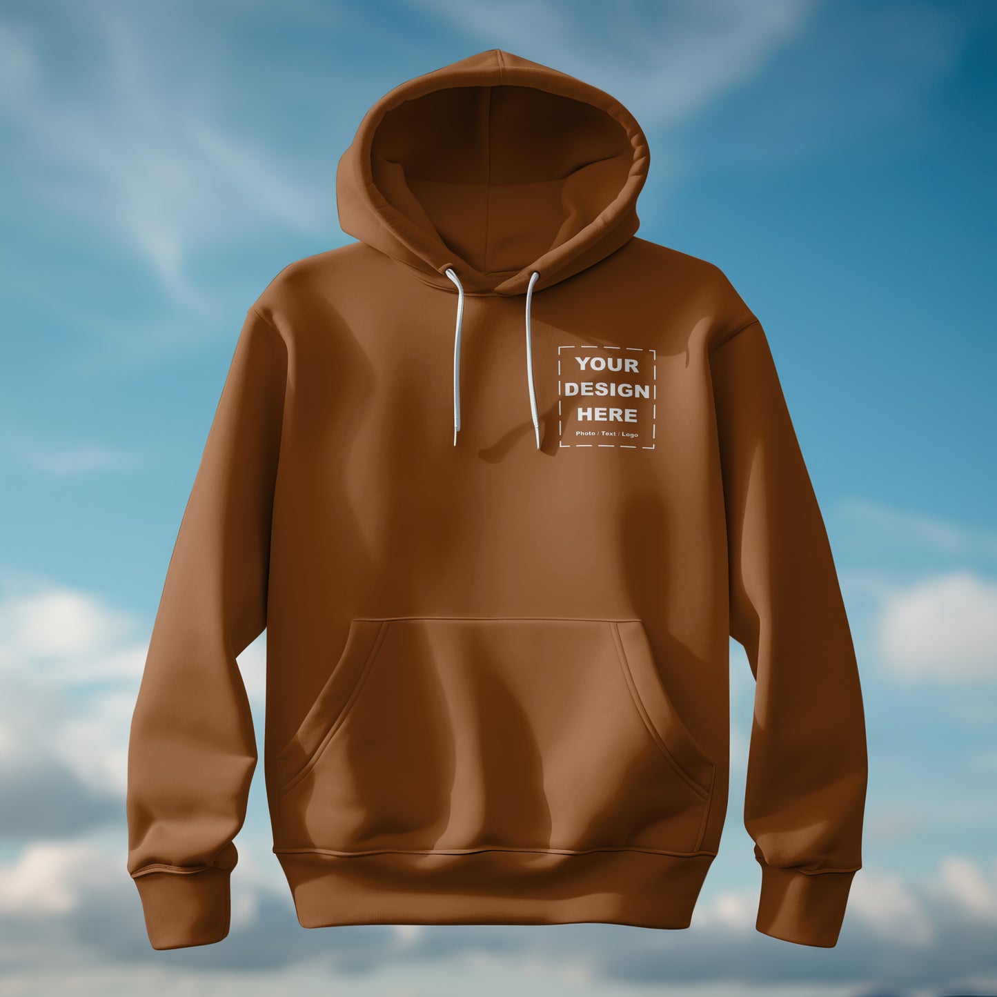 Sudadera unisex con capucha estampada personalizada