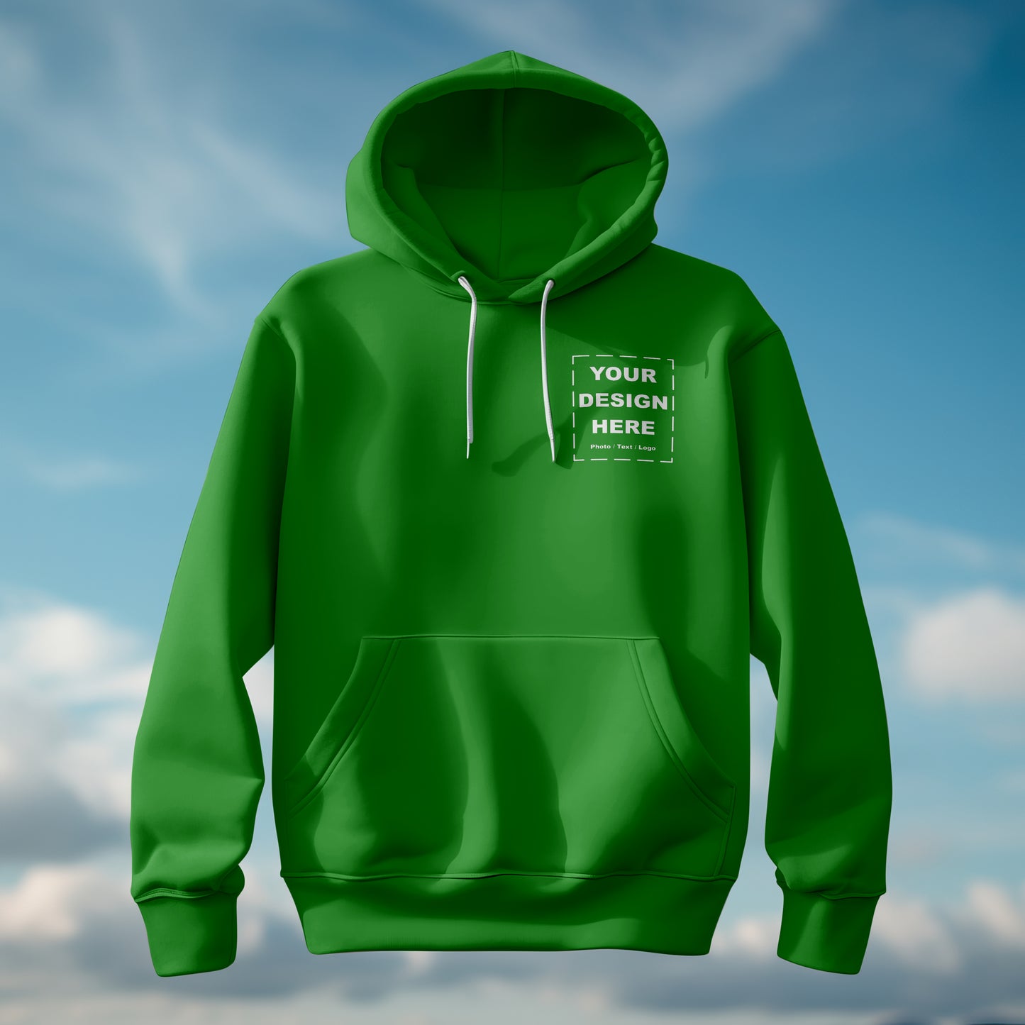 Sudadera unisex con capucha estampada personalizada