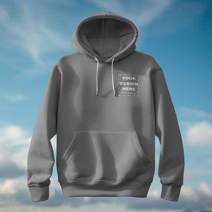 Sudadera unisex con capucha estampada personalizada