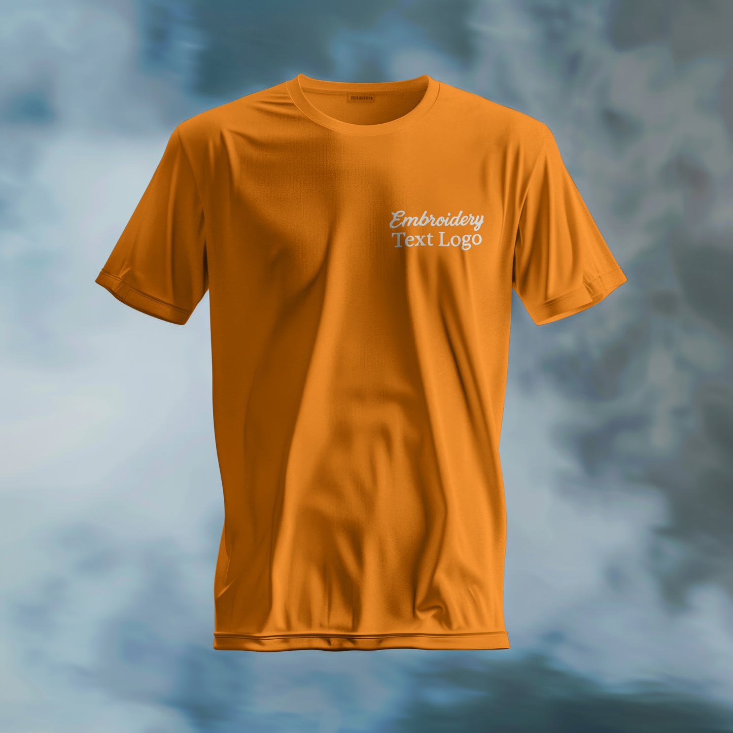 T-shirt unisexe brodé personnalisé