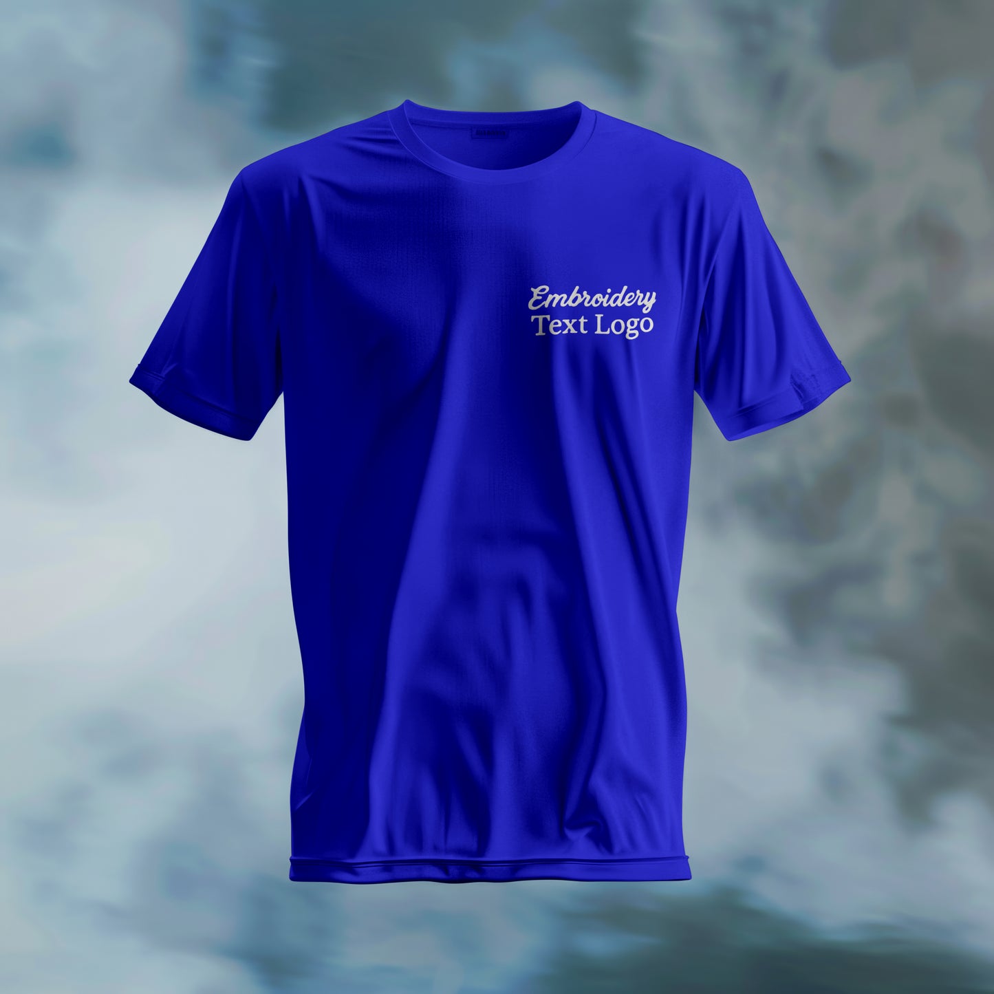 T-shirt unisexe brodé personnalisé