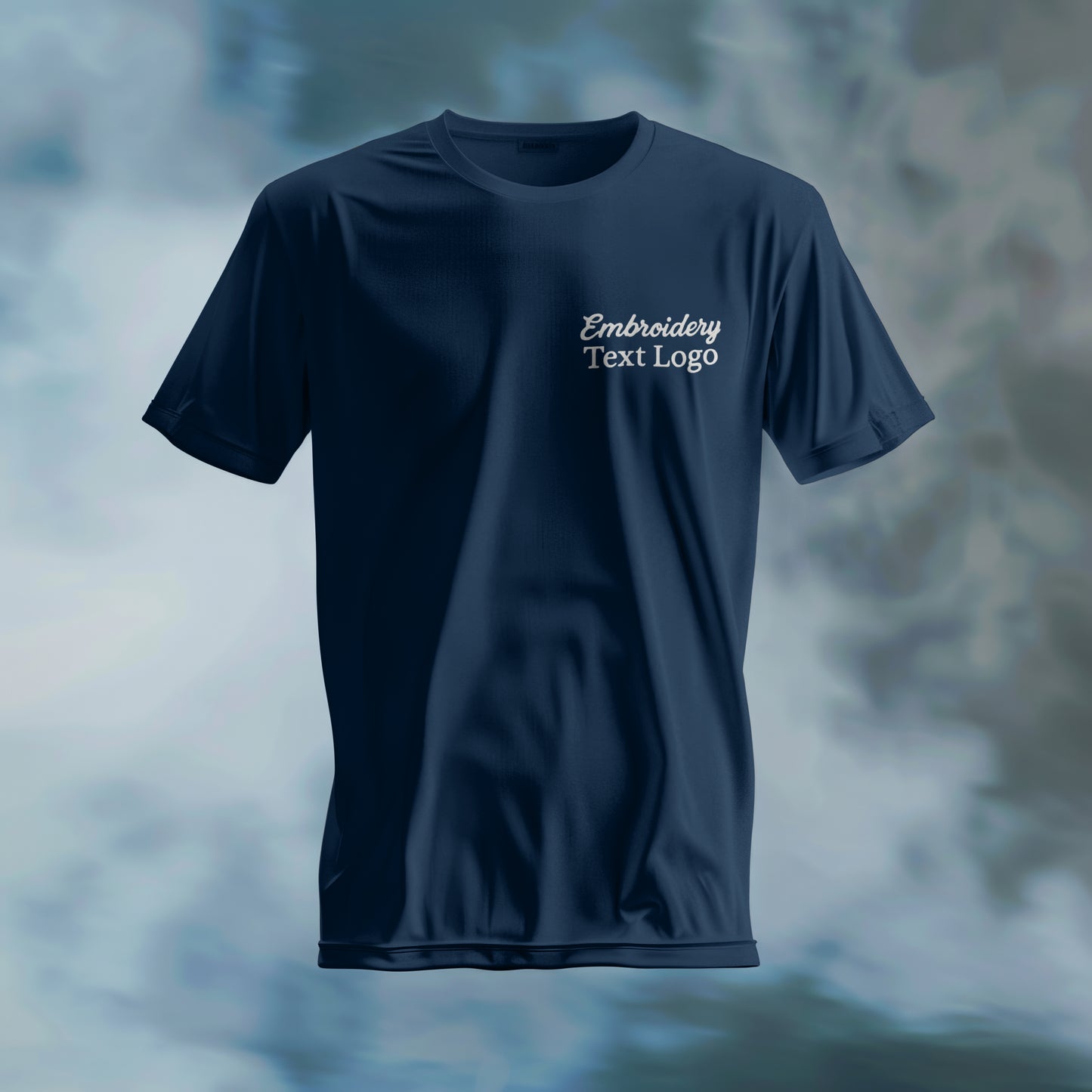 T-shirt unisexe brodé personnalisé