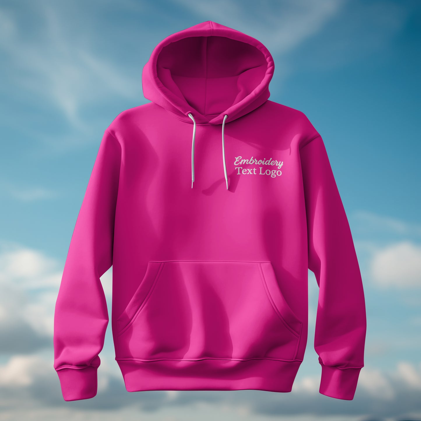 Sweat à capuche unisexe brodé personnalisé