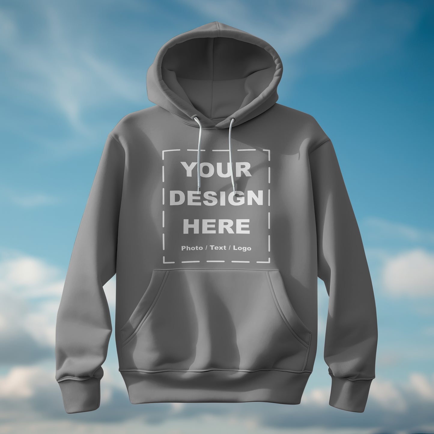 Sudadera unisex con capucha estampada personalizada