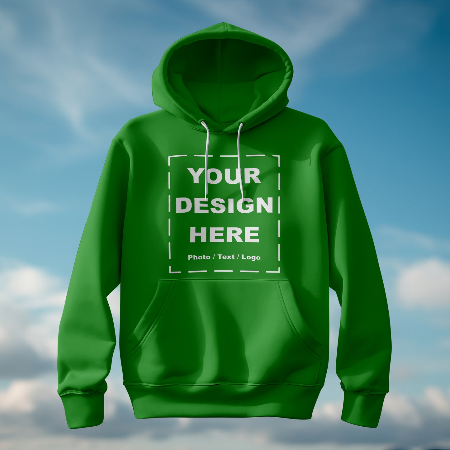 Sudadera unisex con capucha estampada personalizada