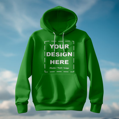 Sudadera unisex con capucha estampada personalizada