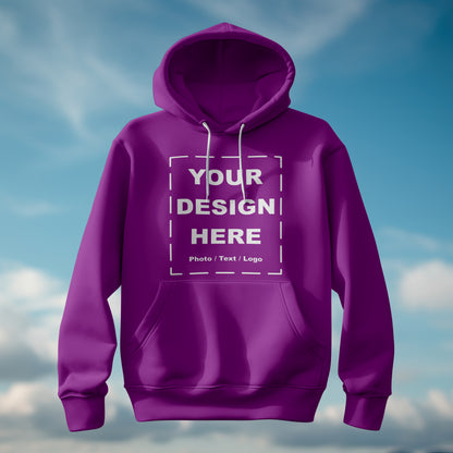 Sudadera unisex con capucha estampada personalizada