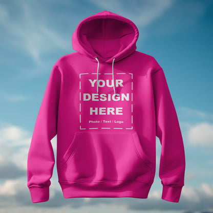 Sudadera unisex con capucha estampada personalizada