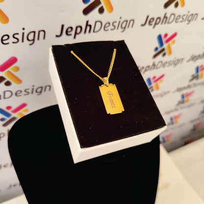 Razor Blade Necklace