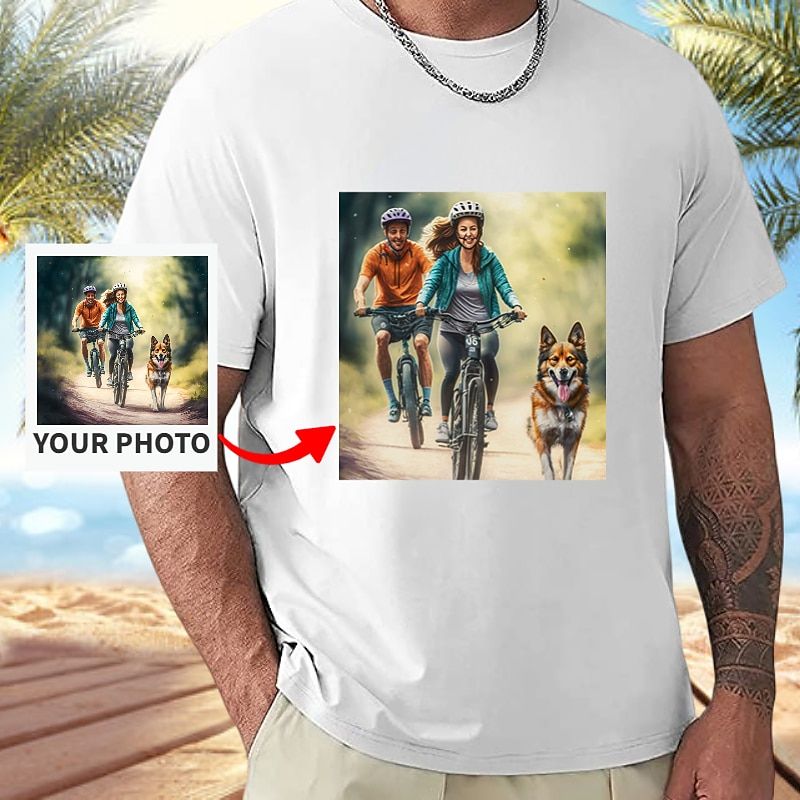 Camiseta unisex con estampado personalizado
